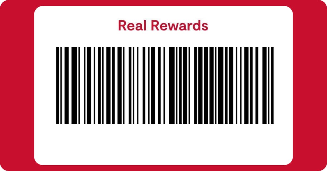 Supervalu real rewards card ireland barcode